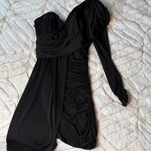 REVOLVEElegant Black One-Shoulder Dress